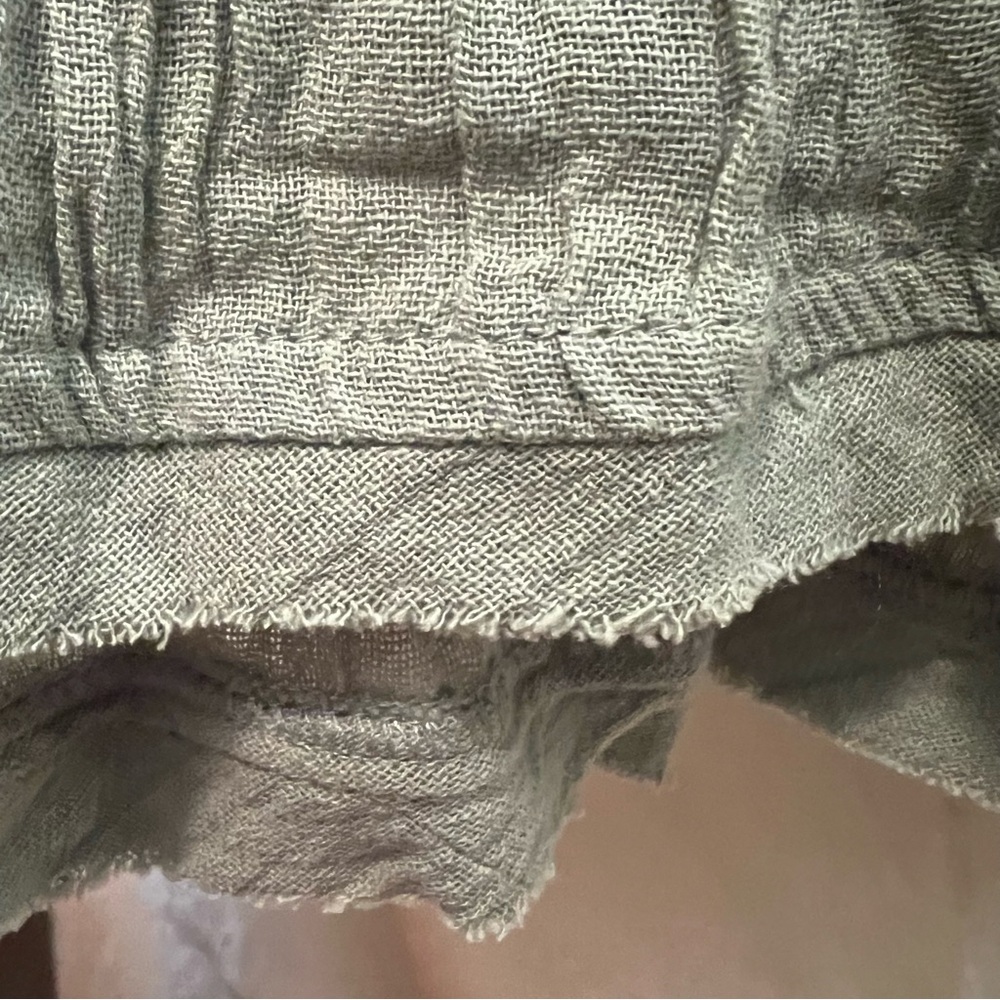 Free People So Scenic Mini in Grasslands Green, 100% Cotton, NWT $78 - Picture 14 of 15